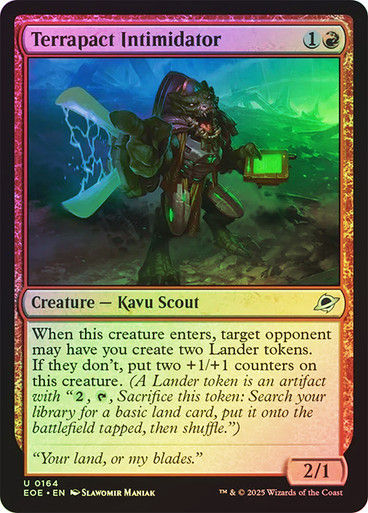 Terrapact Intimidator (EOE) (164) / Foil