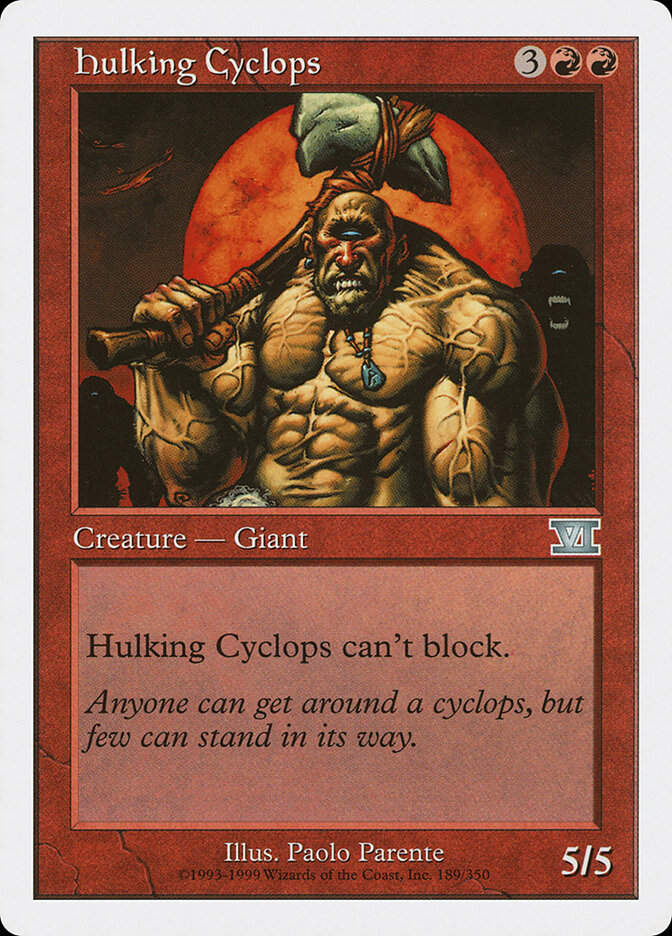 Hulking Cyclops (6ED) (189)
