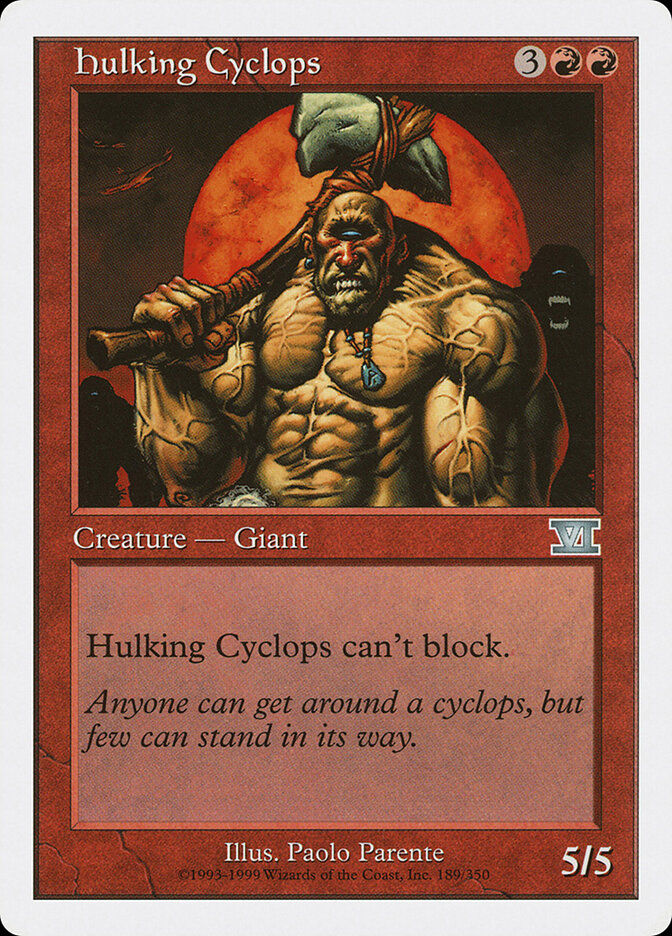 Hulking Cyclops (6ED) (189)