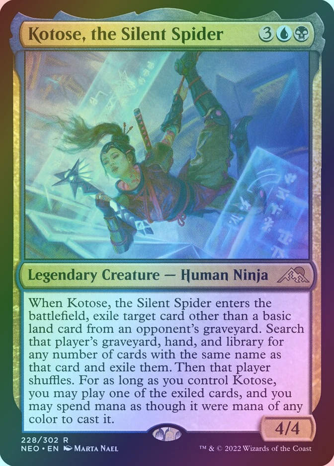Kotose, the Silent Spider (NEO) (228) / Foil