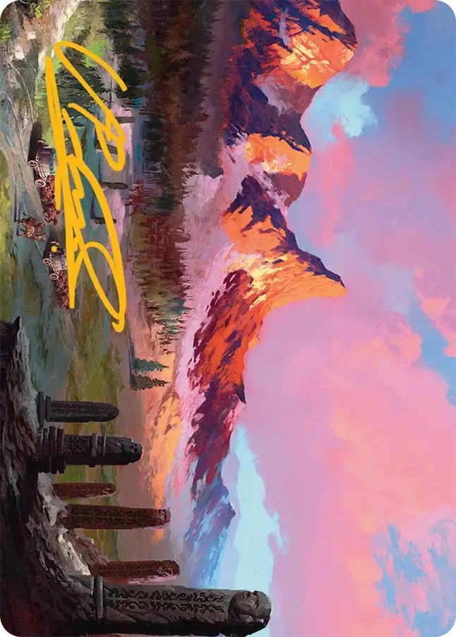 Rugged Highlands Art Card 29/54 (ATDM)
