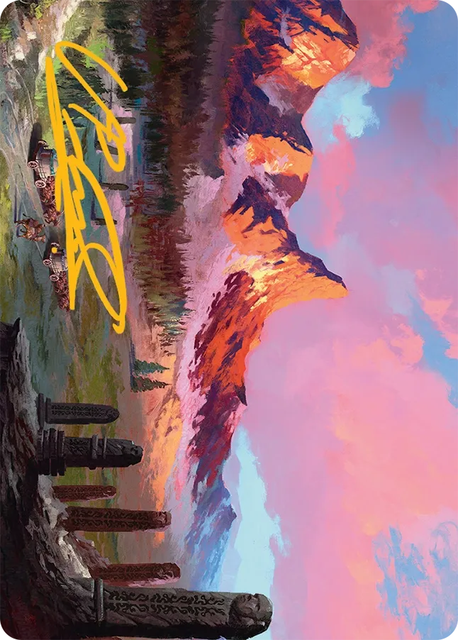 Rugged Highlands Art Card 29/54 (ATDM)