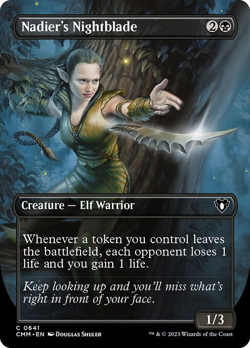 Nadier's Nightblade (cmm) / Borderless