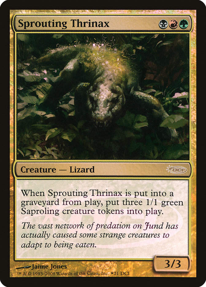 Sprouting Thrinax (pwpn) / Foil