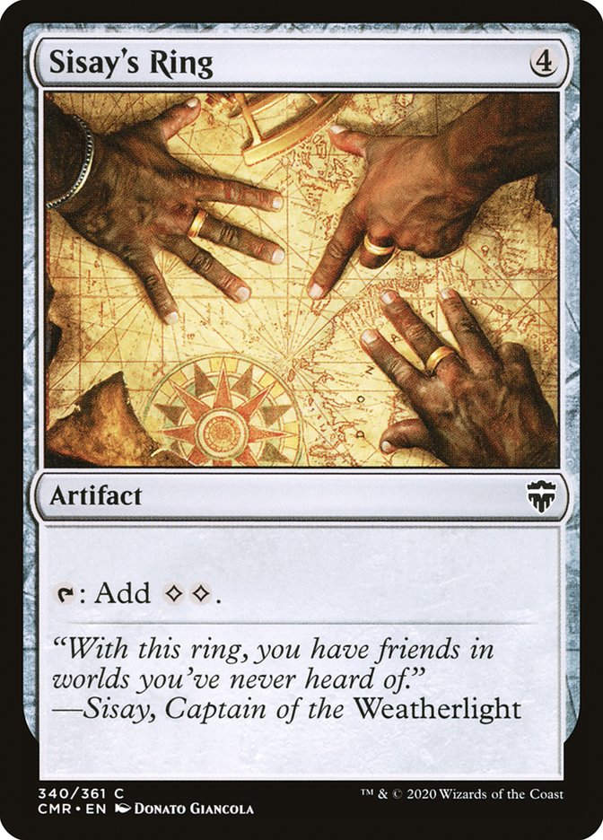 Sisay's Ring (CMR) (340)