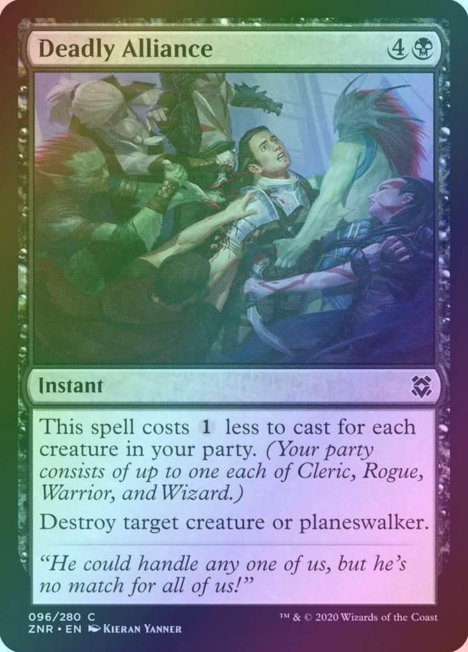 Deadly Alliance (ZNR) (96) / Foil
