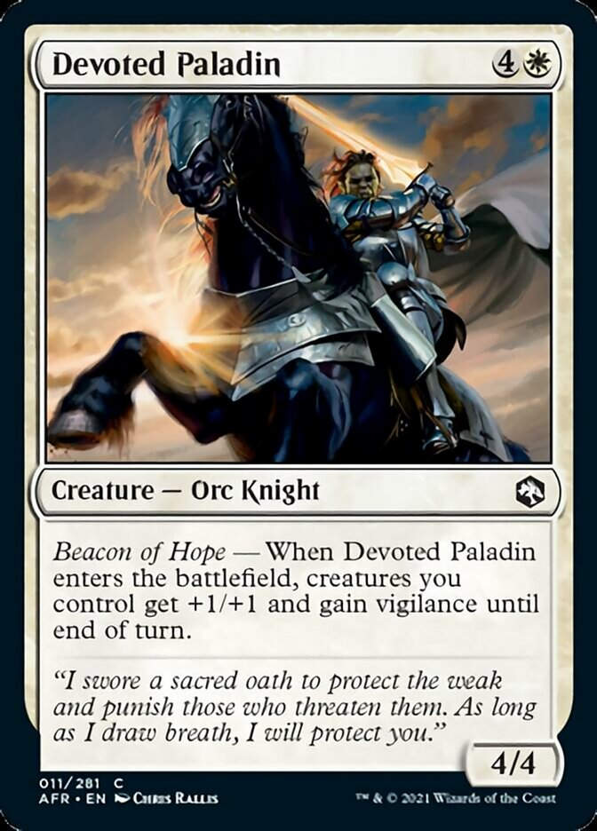 Devoted Paladin (AFR)