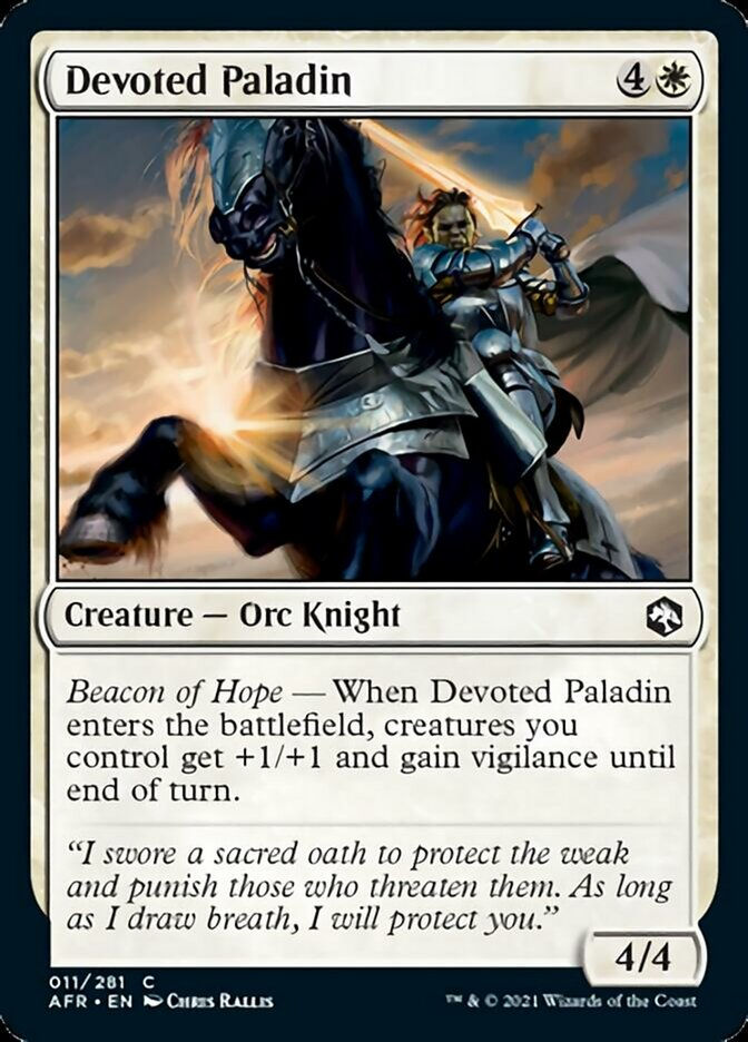 Devoted Paladin (AFR)