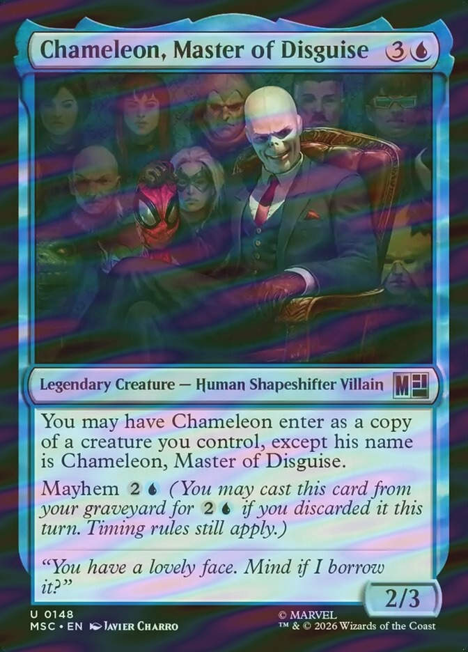 Chameleon, Master of Disguise (MSC) (148) / Surge Foil