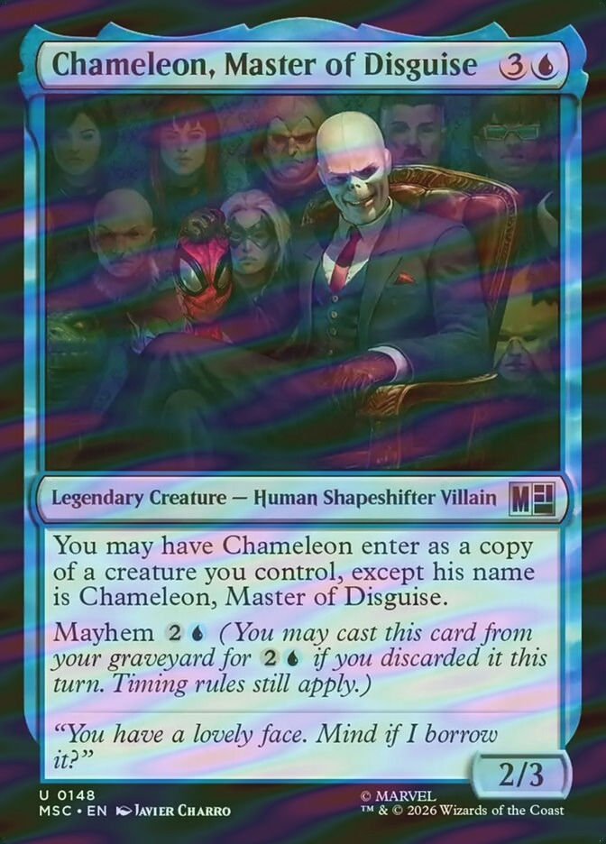 Chameleon, Master of Disguise (MSC) (148) / Surge Foil