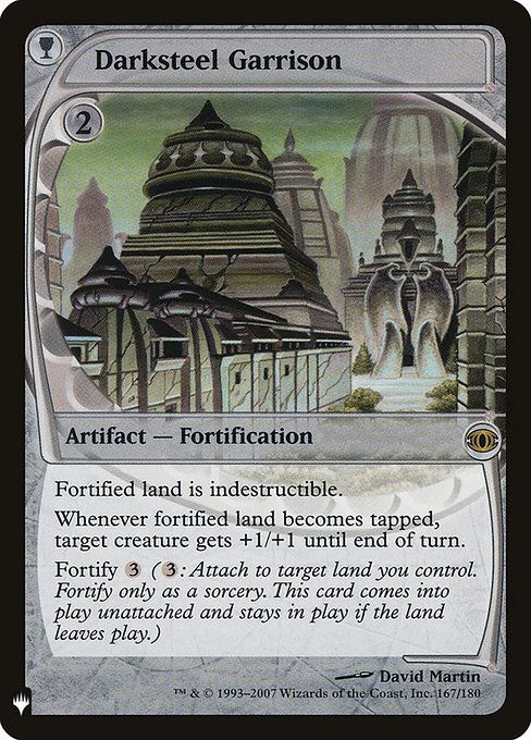 Darksteel Garrison (PLST) (FUT-167)