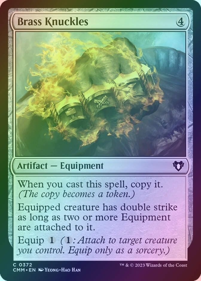 Brass Knuckles (CMM) (372) / Foil