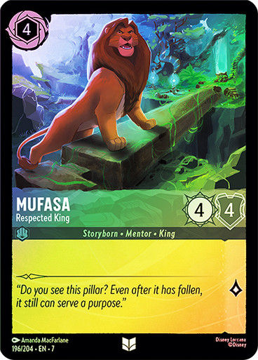 Mufasa - Respected King (LOR_ARC) / Foil