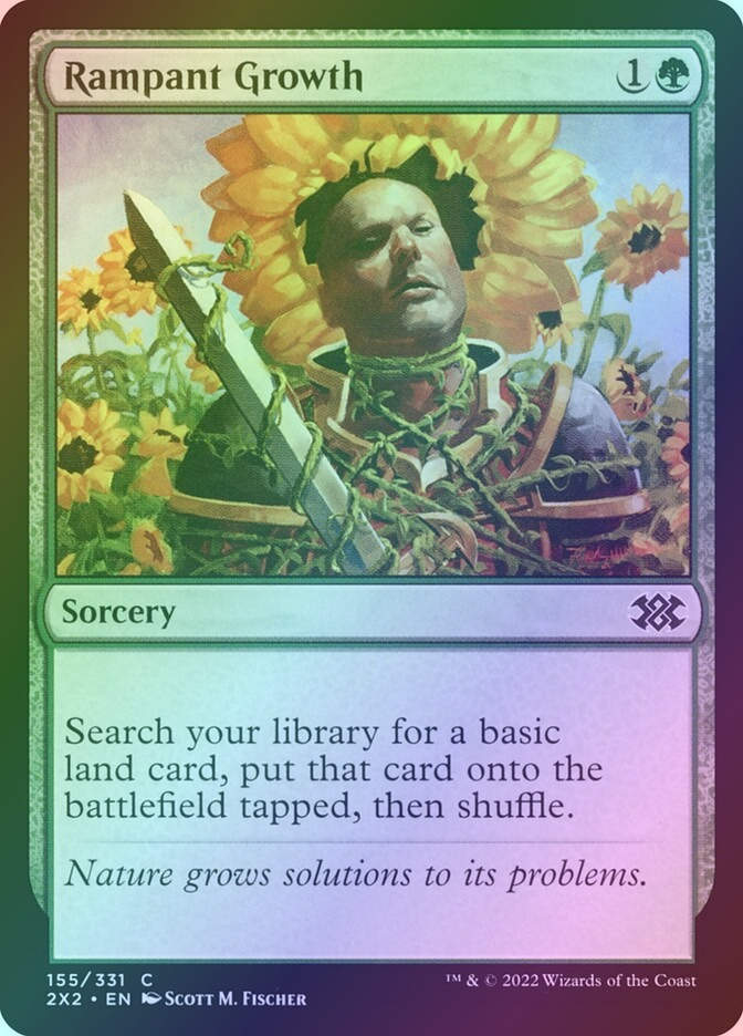 Rampant Growth (2X2) (155) / Foil