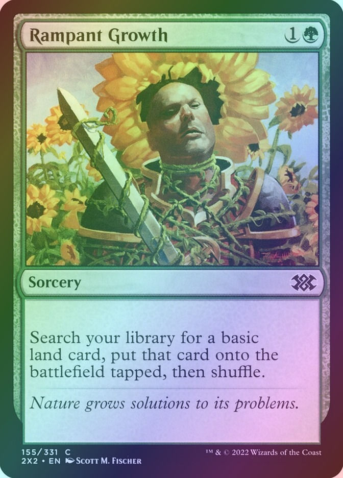 Rampant Growth (2X2) (155) / Foil