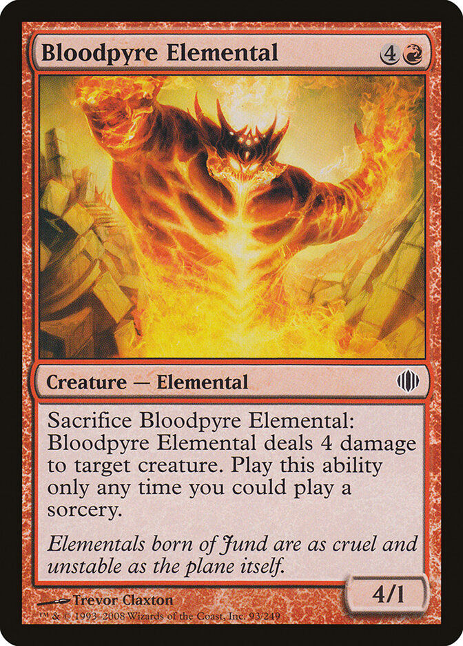 Bloodpyre Elemental (ALA) (93)