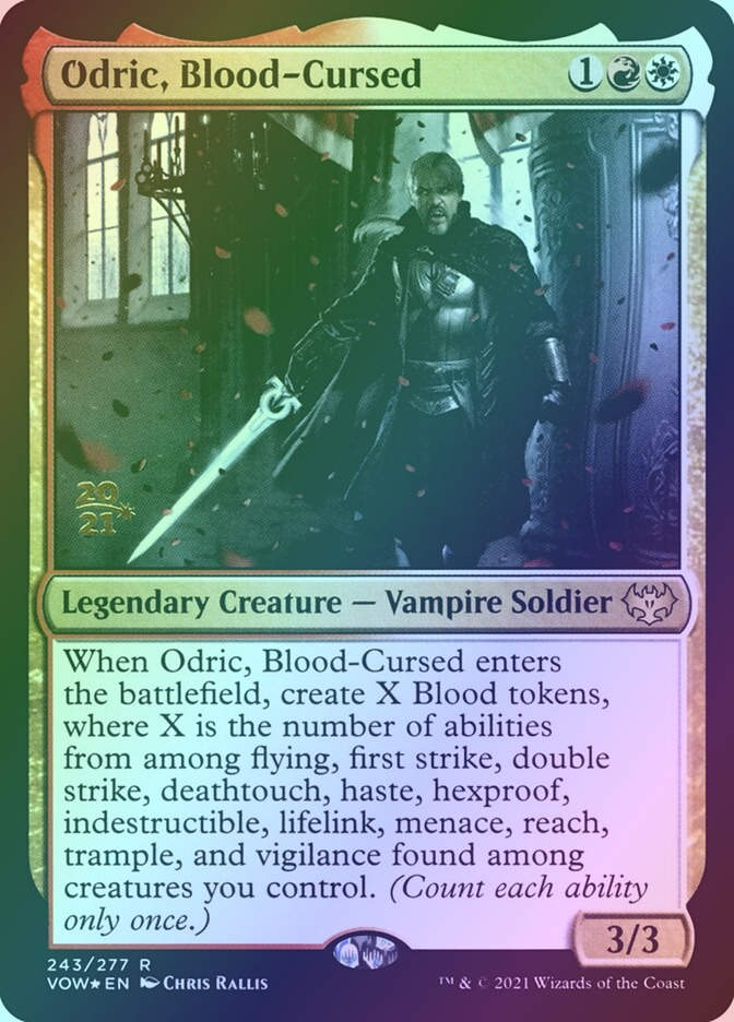 Odric, Blood-Cursed (PVOW) (243s) / Foil