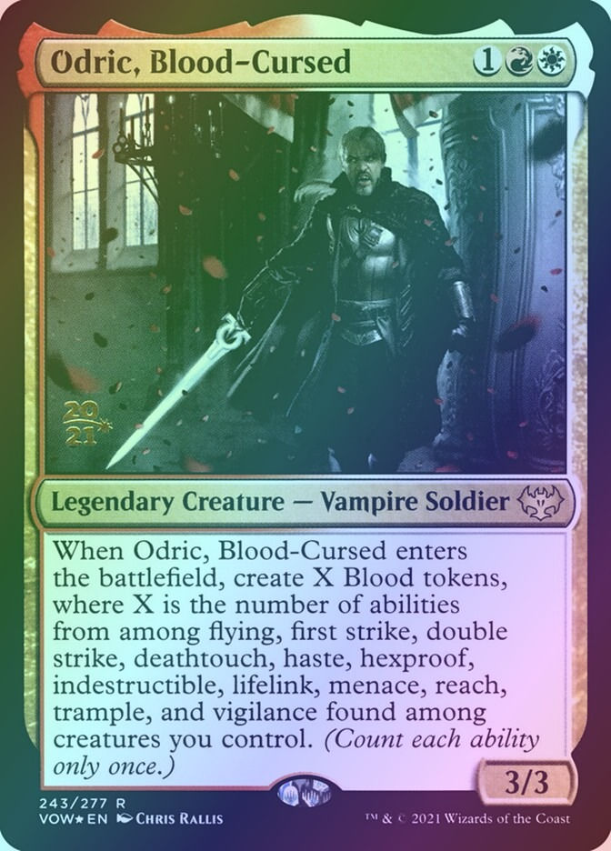 Odric, Blood-Cursed (PVOW) (243s) / Foil