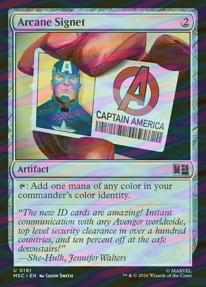 Arcane Signet (MSC) (191) / Surge Foil
