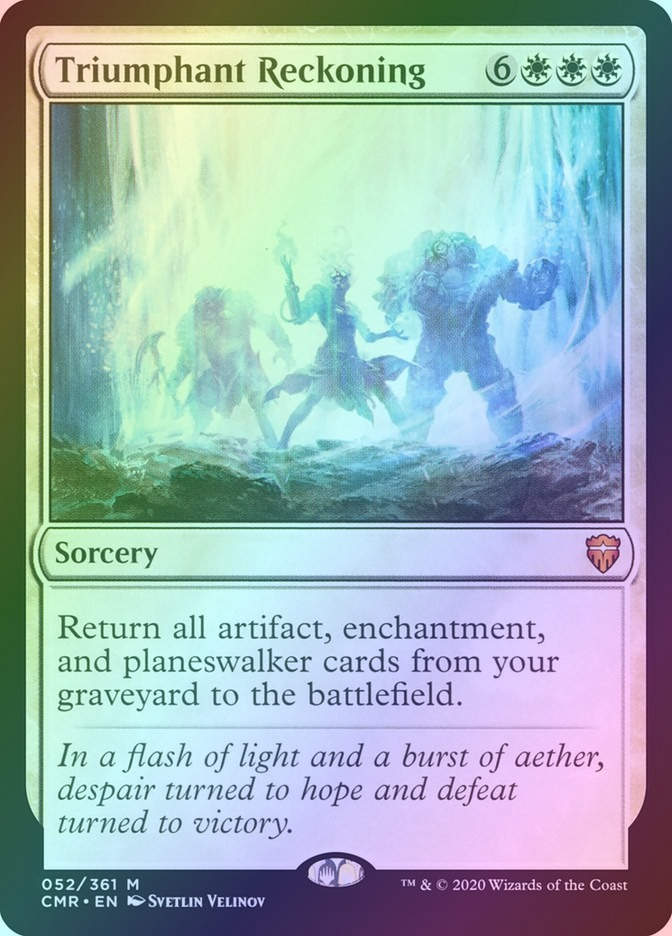 Triumphant Reckoning (CMR) (52) / Foil