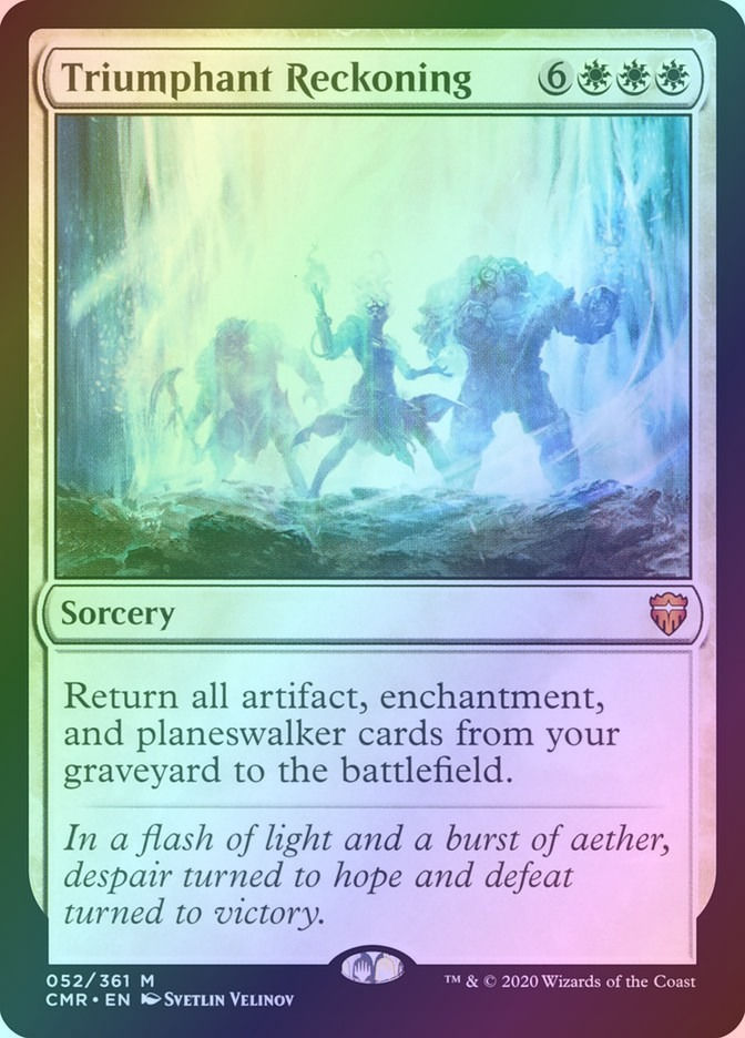 Triumphant Reckoning (CMR) (52) / Foil