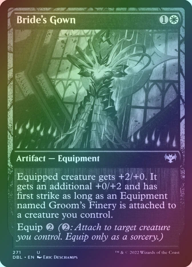 Bride's Gown (DBL) (271) / Foil