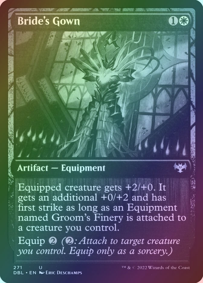 Bride's Gown (DBL) (271) / Foil