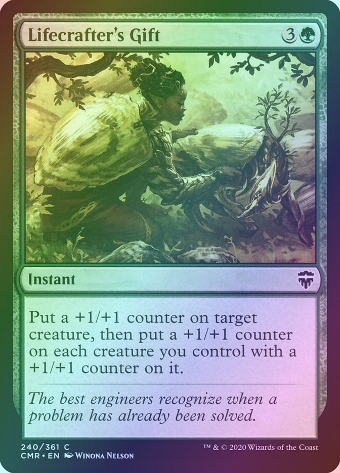 Lifecrafter's Gift (CMR) (240) / Foil