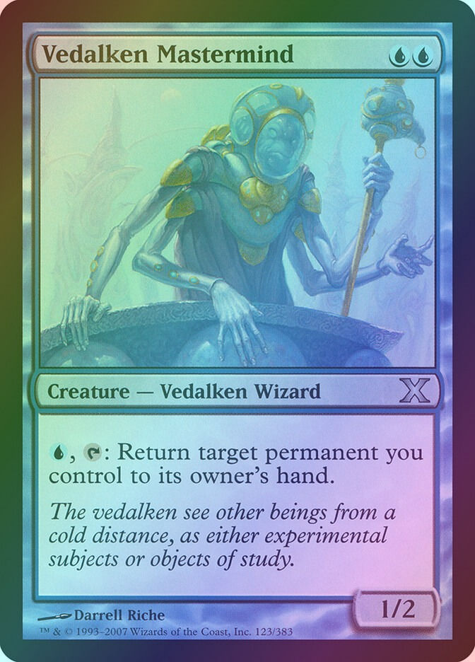 Vedalken Mastermind (10E) (123) / Foil