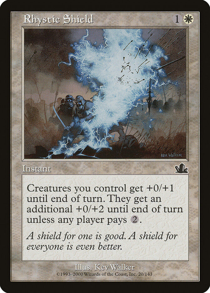 Rhystic Shield (PCY) (20)