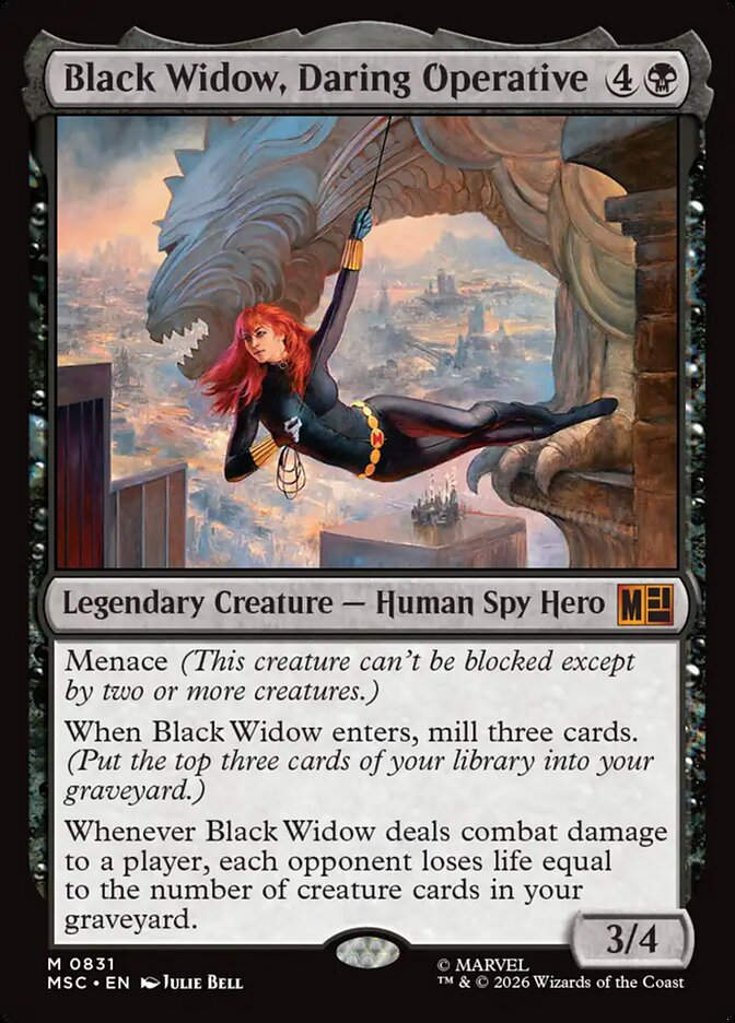Black Widow, Daring Operative (MSC) (831)