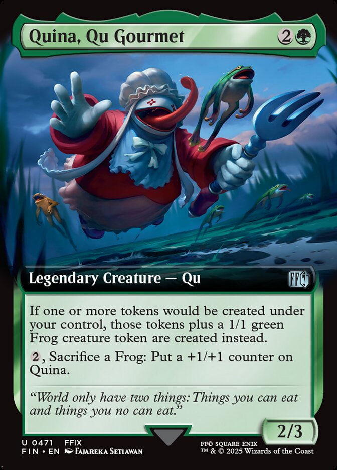 Quina, Qu Gourmet (FIN) (471) / Extended Art
