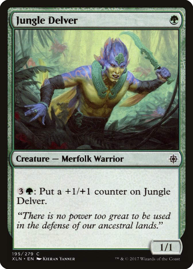 Jungle Delver (XLN) (195)