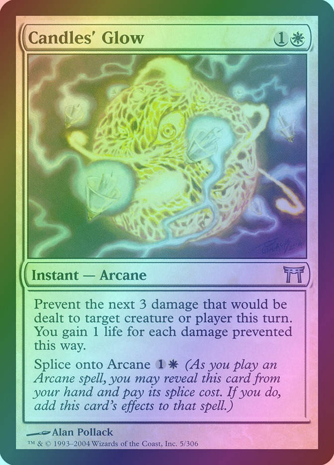 Candles' Glow (CHK) (5) / Foil