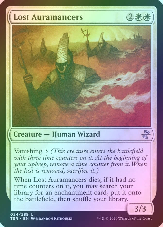 Lost Auramancers (TSR) (24) / Foil