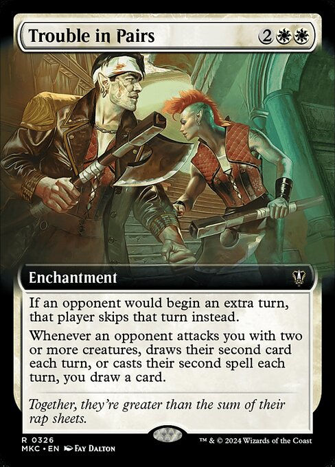 Trouble in Pairs (mkc) (326) / Extended Art