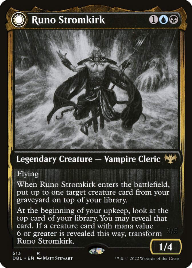 Runo Stromkirk // Krothuss, Lord of the Deep (DBL) (513)