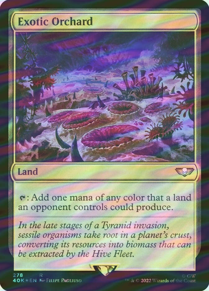 Exotic Orchard (40K) (278★) / Surge Foil