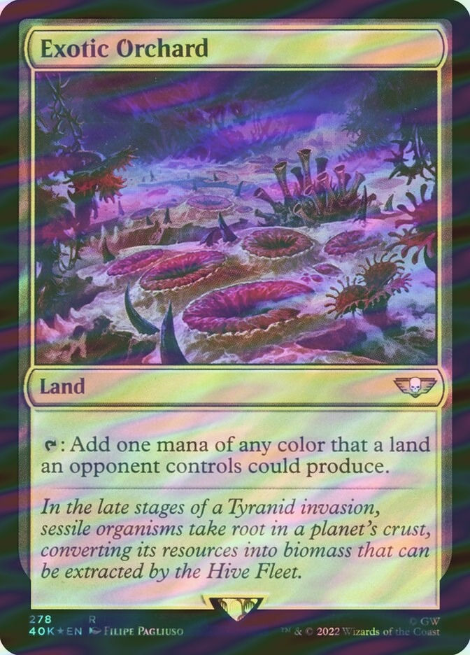 Exotic Orchard (40K) (278★) / Surge Foil
