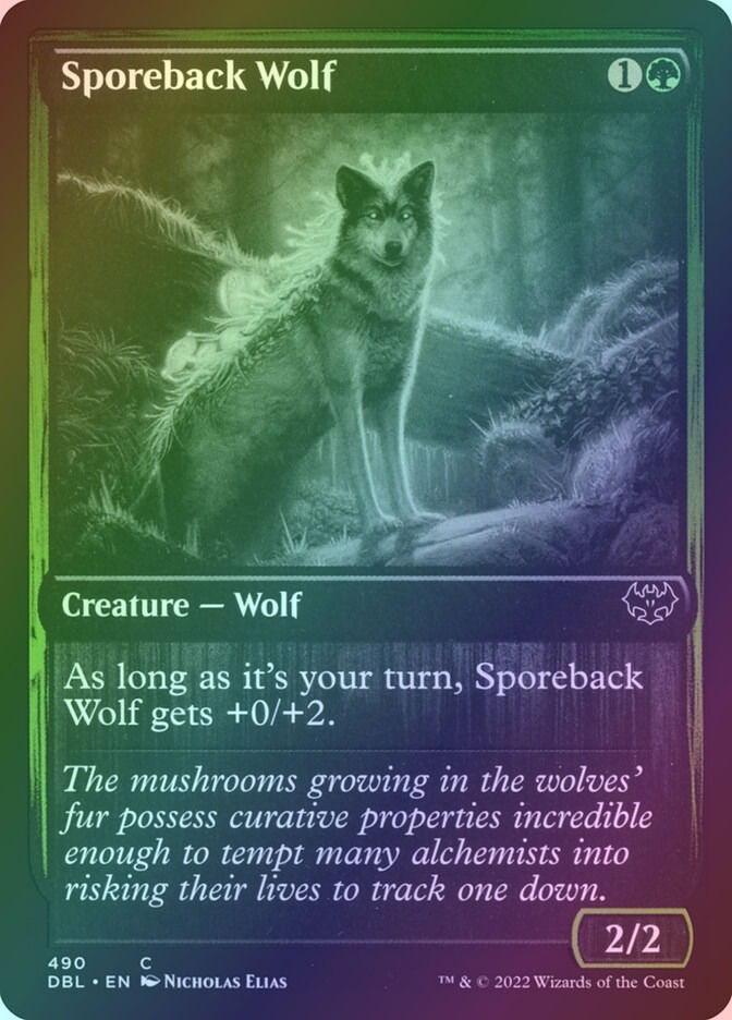 Sporeback Wolf (DBL) (490) / Foil