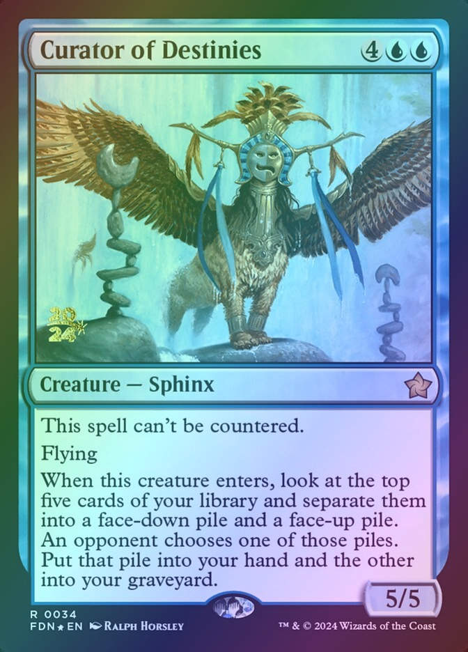 Curator of Destinies (PFDN) (34s) / Foil