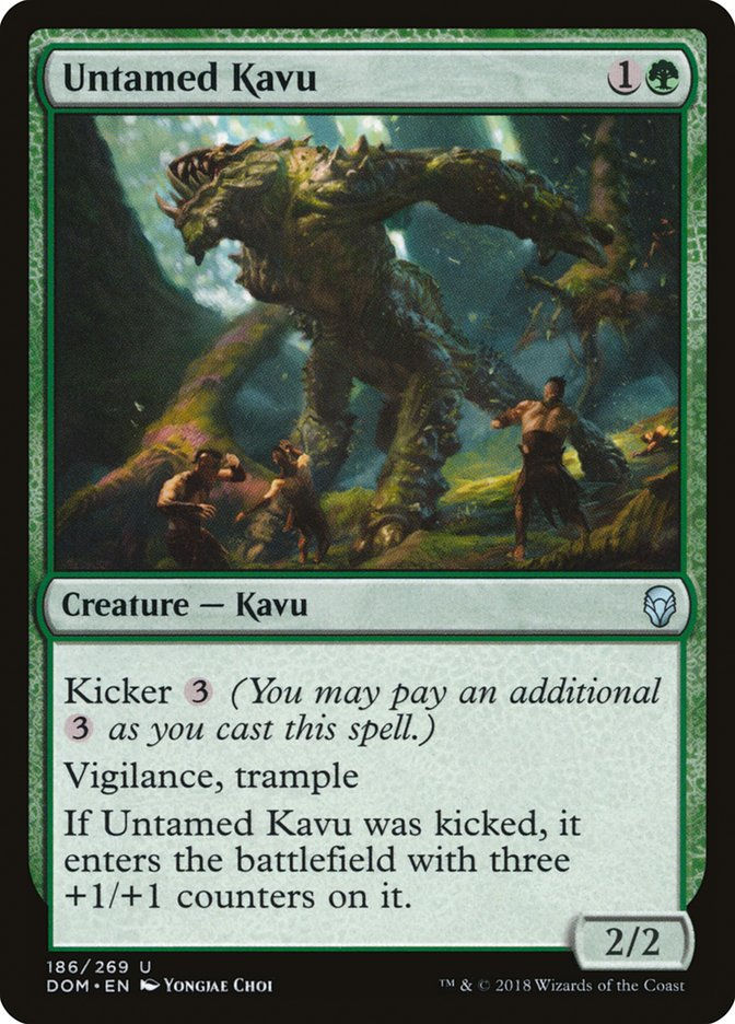 Untamed Kavu (DOM) (186)