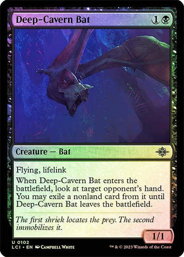 Deep-Cavern Bat (lci) / Foil