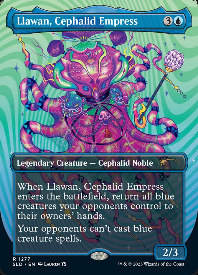 Llawan, Cephalid Empress (SLD) (1277) / Borderless