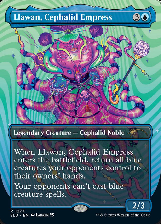 Llawan, Cephalid Empress (SLD) (1277) / Borderless