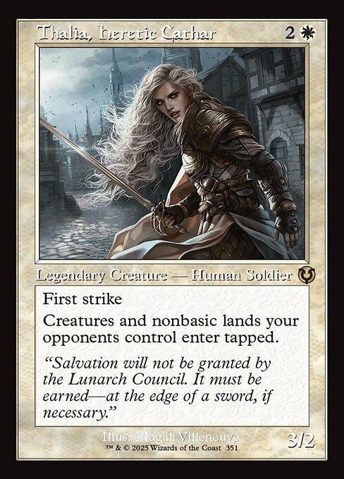 Thalia, Heretic Cathar (INR) (351) / Retro Frame