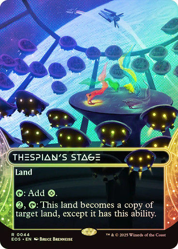 Thespian's Stage (EOS) (44) / Borderless / Foil