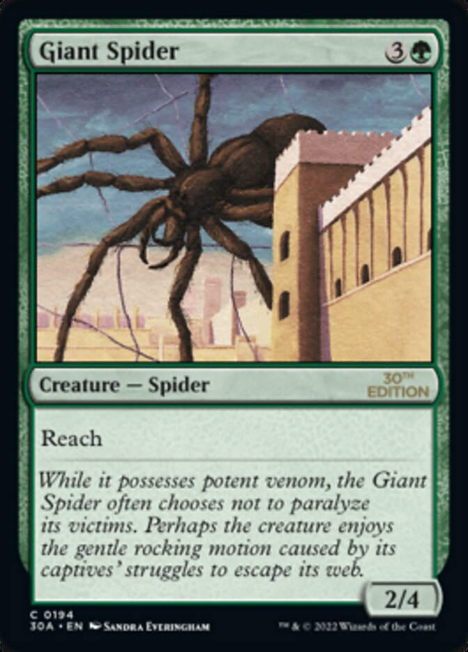 Giant Spider (30a)