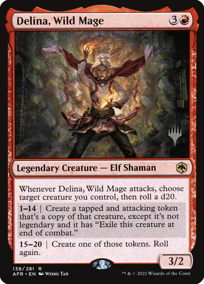 Delina, Wild Mage (PAFR) (138p)