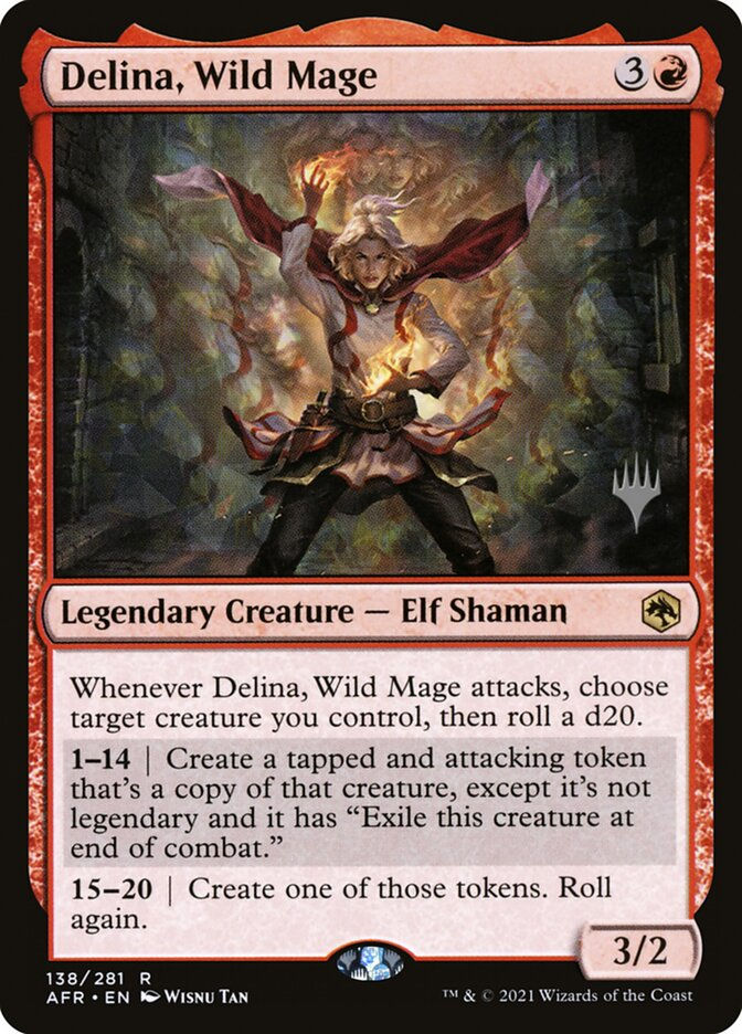 Delina, Wild Mage (PAFR) (138p)